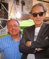 Franco Battiato con Bruno Lapio